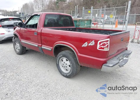2000 Chevrolet S-10 Ls from USA, damaged, VIN 1GCDT14W7YK207238